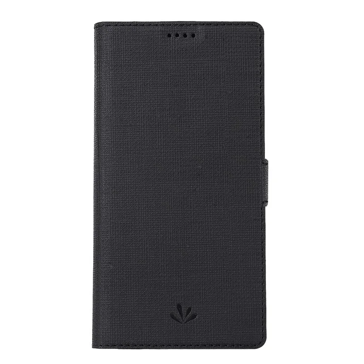 Vili DMK Tarjetas de Doble Tarjetas Laterales Cubierta de Teléfono de Estilo de Hebilla Para Motorola m Moto G Stylus/Moto G Pro - Negro