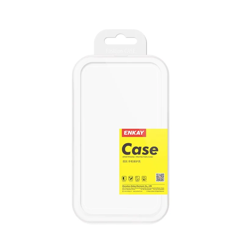 ENKAY Clear TPU Protector for Motorola Moto G9 Power Antislip 4 Corners Thickened Shockproof Case