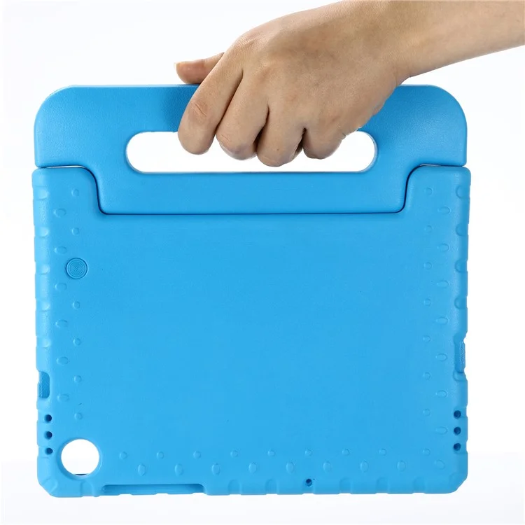 Étui de protection antiraye en EVA antichoc avec support pour Lenovo Tab M10 HD Gen 2 TB-X306 - Bleu