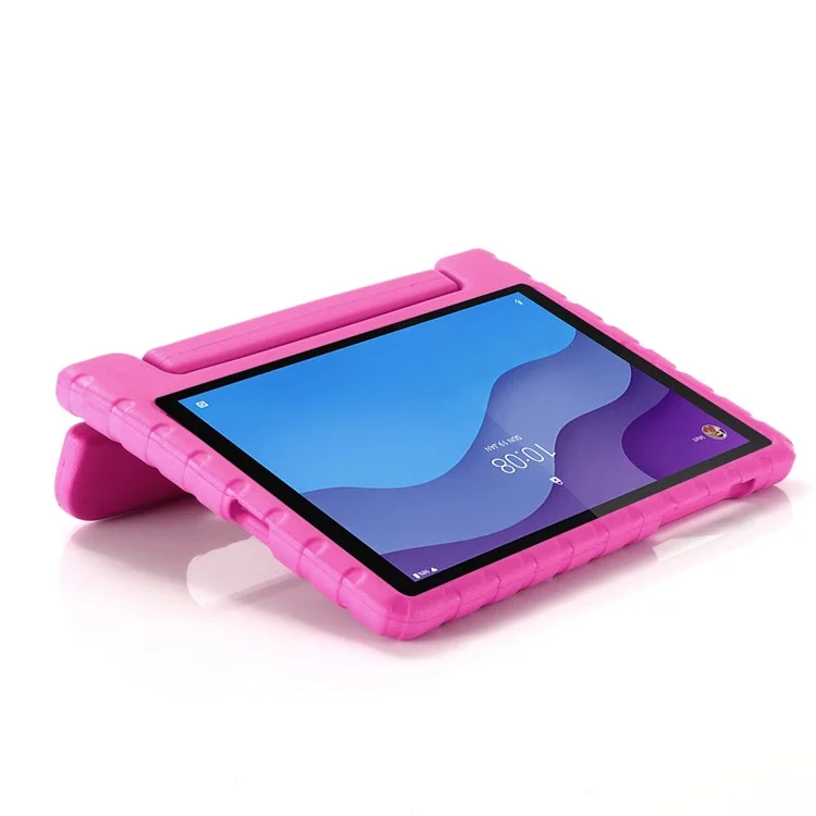 Copertina di Tavoletta Protettiva EVA Anti-scrematura Con Guscio di Tavoletta Protettiva Con Cavalletto Per Lenovo Tab M10 HD Gen 2 TB-X306 - Rosa