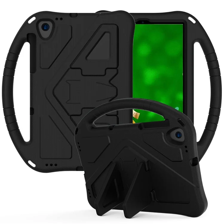 Estuche De Shock-absorbido K Kickstand + Handheld EVA Case Para Lenovo Tab M10 Plus - Negro