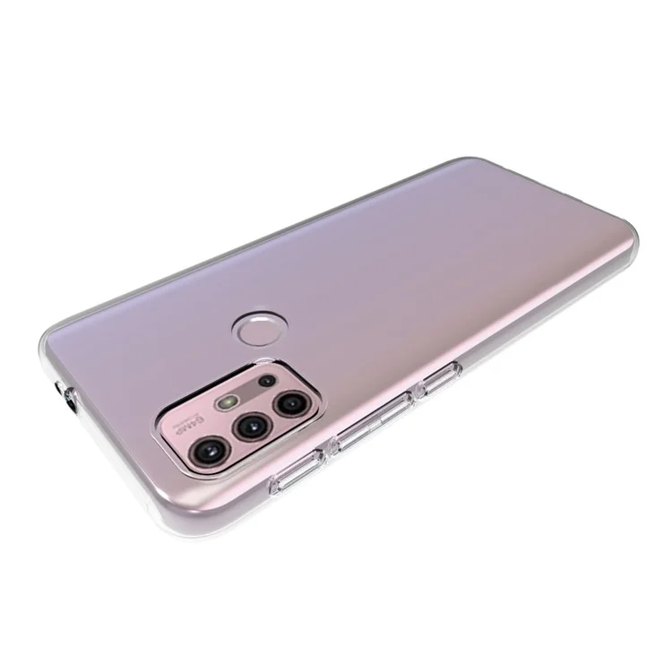 10Stück/Packung Wassermarkresistente, flexible TPU-Telefonschutzhülle für Motorola Moto G10/G30/G20