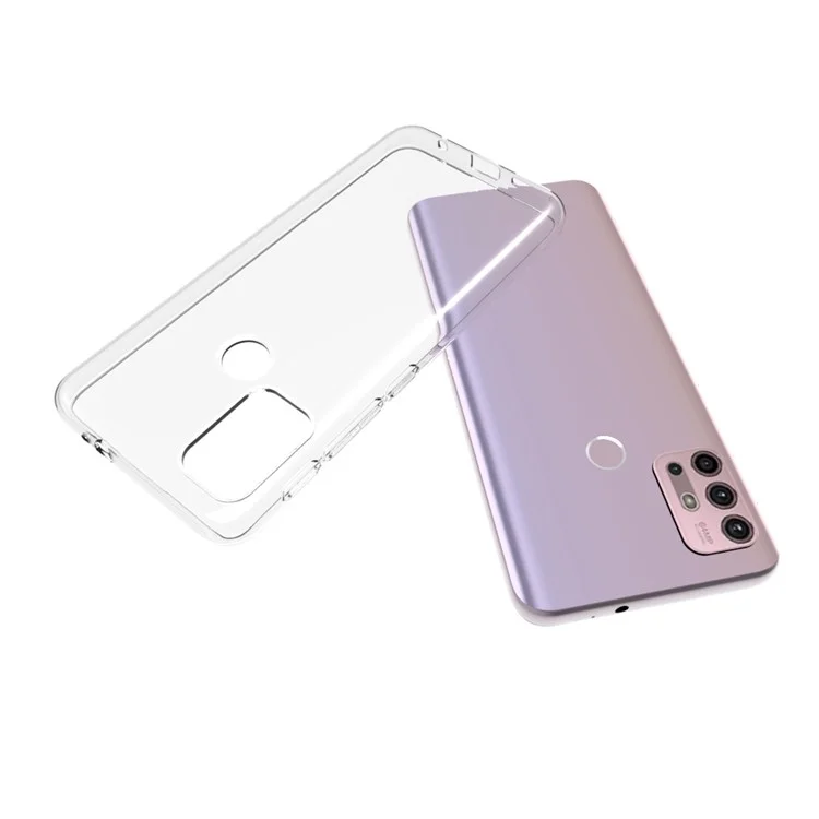 10Stück/Packung Wassermarkresistente, flexible TPU-Telefonschutzhülle für Motorola Moto G10/G30/G20