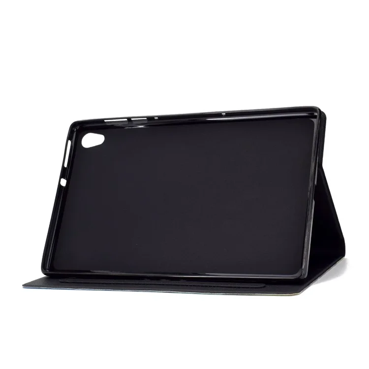 Shock-Proof Pattern Printing Leather Full Protection Tablet Case for Lenovo Tab M10 HD Gen 2 X306 - Lion