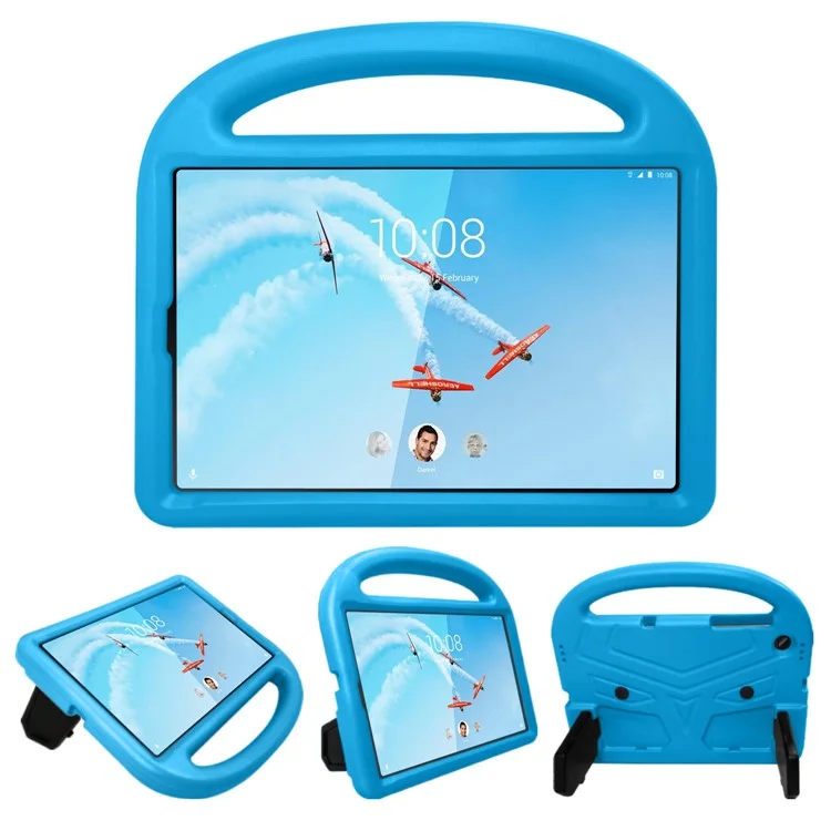 Custodia protettiva Sparrow Style Shockproof Kickstand EVA per Lenovo Tab M10 TB-X605F - Blu