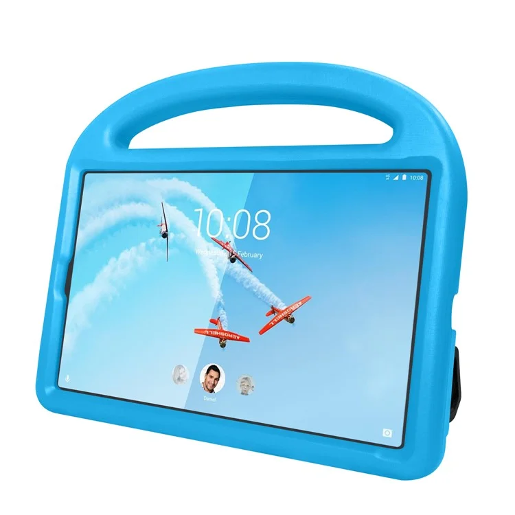 Custodia protettiva Sparrow Style Shockproof Kickstand EVA per Lenovo Tab M10 TB-X605F - Blu