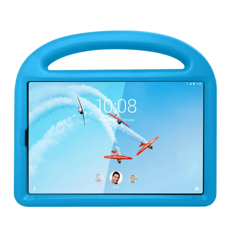 Kickstand de Style Sparrow Style Eva Case de Protection Pour Lenovo Tab M10 TB-X605F - Bleu