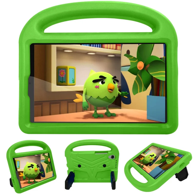 Sparrow Style Shockproof Kickstand EVA Protective Case for Lenovo Tab M8 TB-8505/8507 - Green