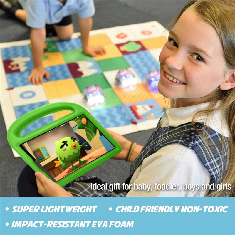 Sparrow Style Shockproof Kickstand EVA Protective Case for Lenovo Tab M8 TB-8505/8507 - Green