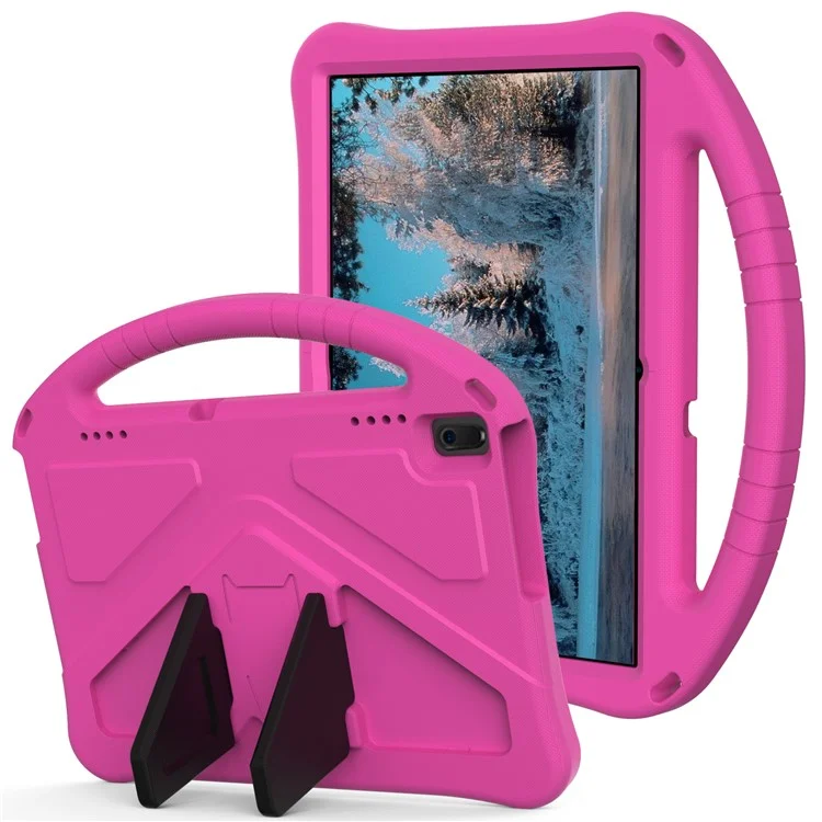 Case di Cavalletto Eva Anti-shock Per Lenovo Tab E10 - Rosa