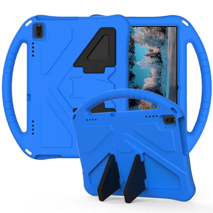 Anti-shock EVA Kickstand Case for Lenovo Tab E10 - Blue