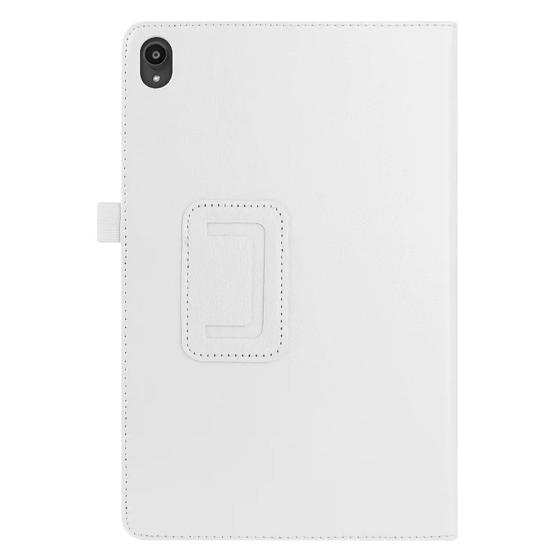 Litchi Texture Leather Tablet Case with Stand for Lenovo Tab P11 Pro 2020 11.5 TB-J706F/J706L - White