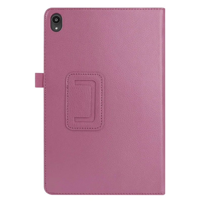 Litchi Texture Leather Tablet Case with Stand for Lenovo Tab P11 Pro 2020 11.5 TB-J706F/J706L - Purple