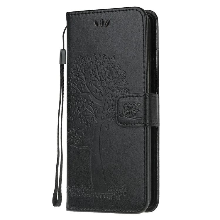 Holl Permeur Impression Designes Couverture Pepelle de Pepelle de Cuir Pour Motorola Moto G30 ​​/ G20 / G10 - le Noir