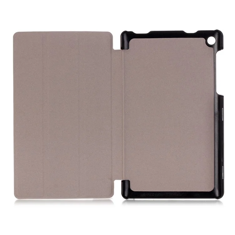 Tri-fold Stand Leather Tablet Cover for Lenovo Tab3 7 730F - Beauty