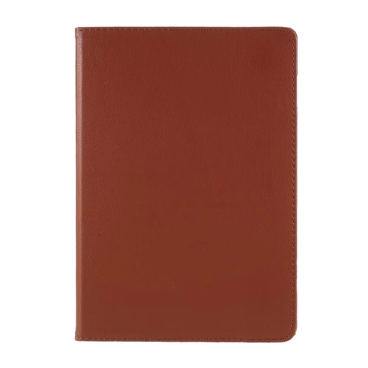 360 Degrees Rotating Stand Leather Case for Lenovo Tab M10 - Brown