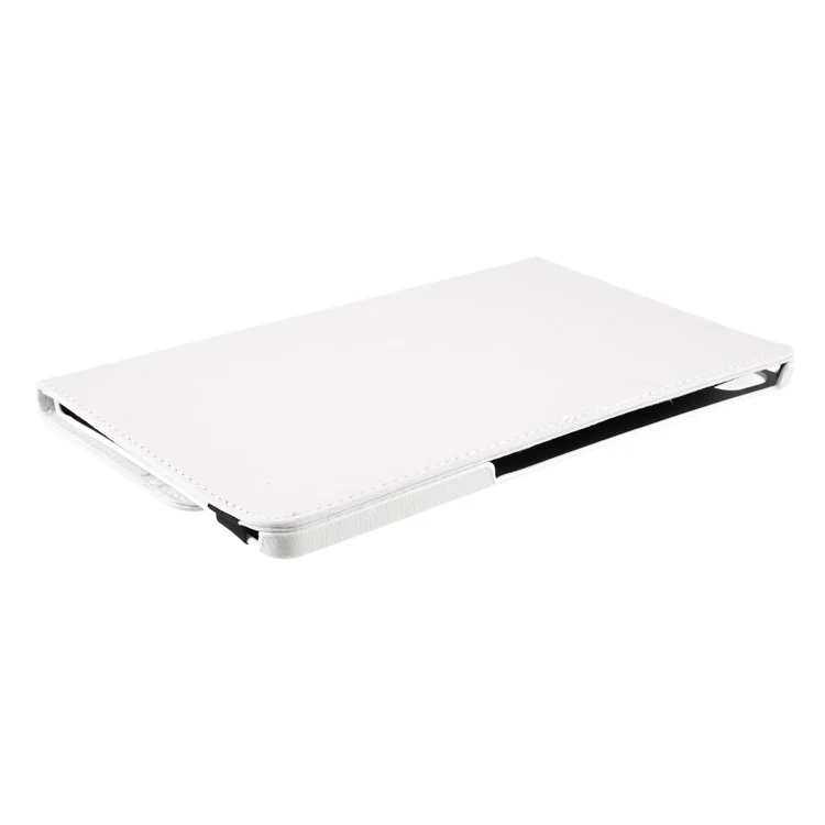 Pied rotatif à 360 degrés Étui en cuir pour Lenovo Tab P11 / P11 5G 11 pouces TB-J606F / J606X - Blanc