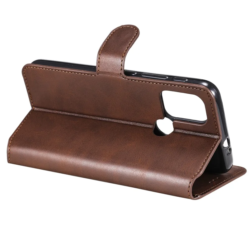 Wallet Stand Flip Leather Phone Case for Motorola Moto G30/G20 / G10 - Brown