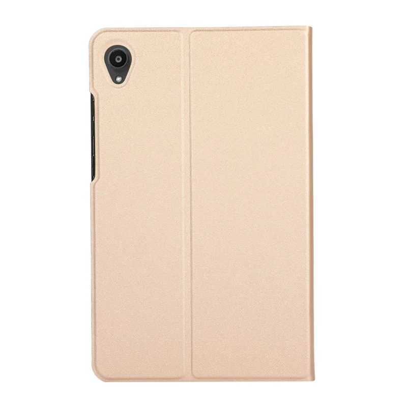 PU Leather Protector Full-Protection Case with Stand for Lenovo Tab M8 (2nd Gen) FHD - Gold