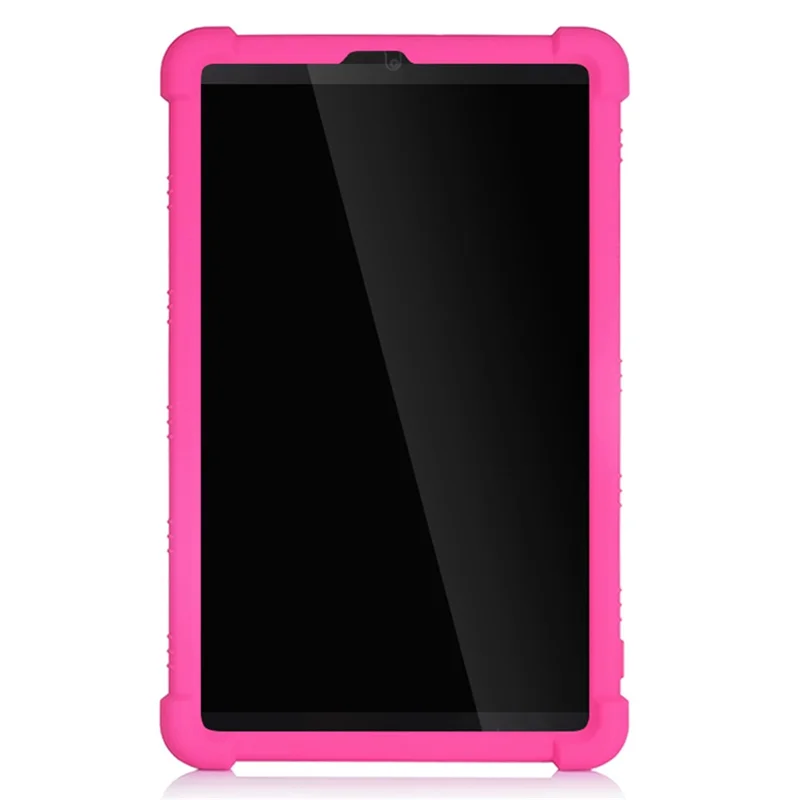 Coque de protection en silicone souple à béquille amovible pour Lenovo Tab M8 8705/8505 - Rose