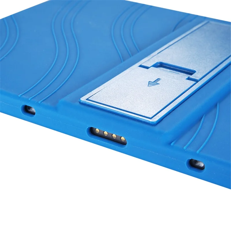 Shockproof Case for Lenovo Tab P11 Pro (2021) Silicone Tablet Cover with Kickstand - Rose