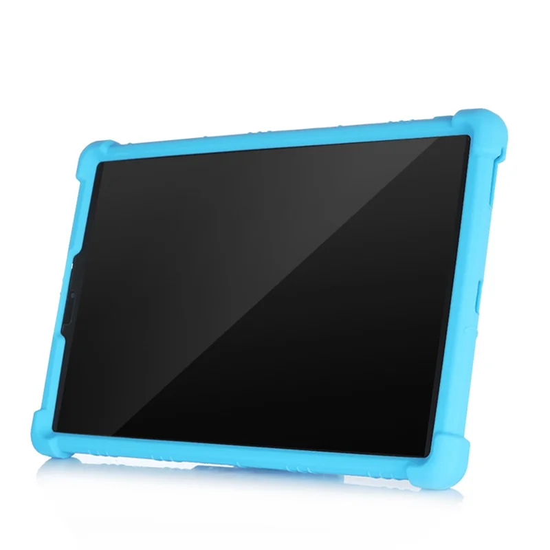 Étui de tablette en silicone doux avec support à déploiement design pour Lenovo Tab M10 HD Gen 2 TB-X306 - Rose