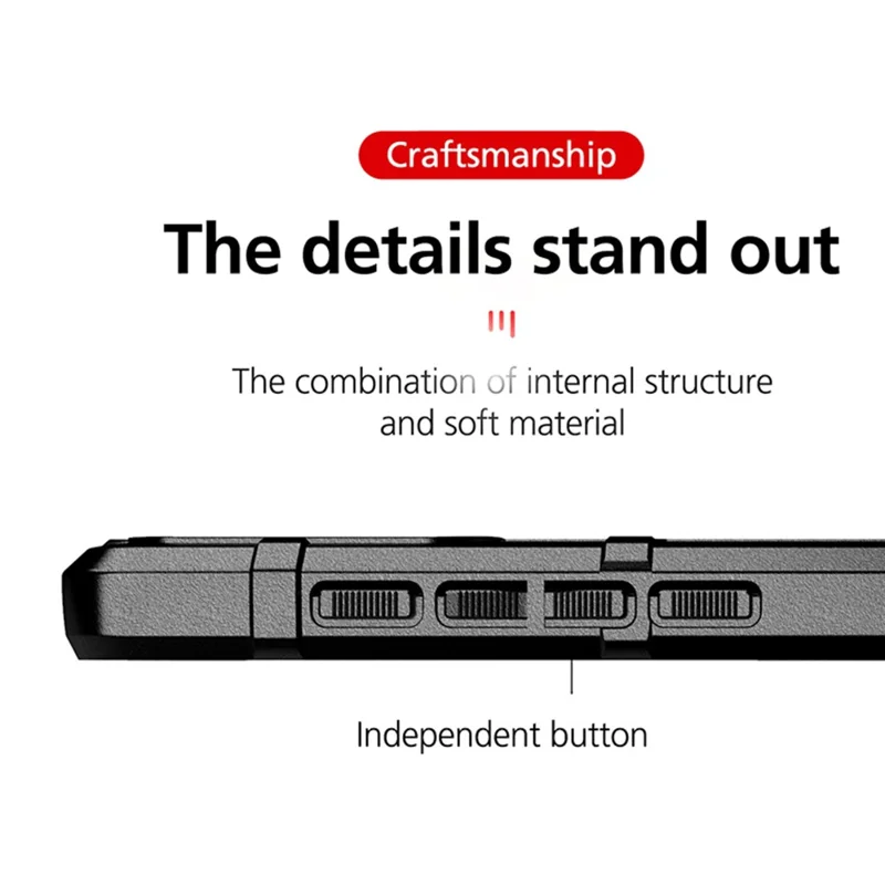 Rugged Square Grid Texture Shock-proof TPU Mobile Phone Case for Motorola Moto G60 / G40 Fusion - Black
