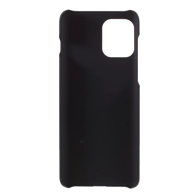 Glossy Well-Protected Rubberized PC Hard Phone Case for Motorola Moto G100/Edge S - Black