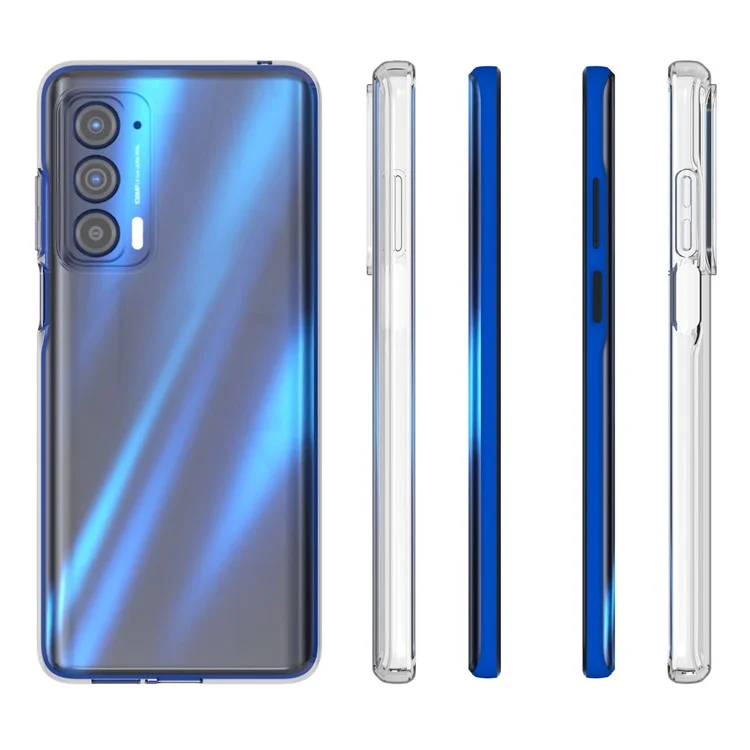 10pcs/pack Watermark Resistente Alla Custodia Protettiva Del Telefono TPU Resistente al TPU Per Motorola Edge (2021)
