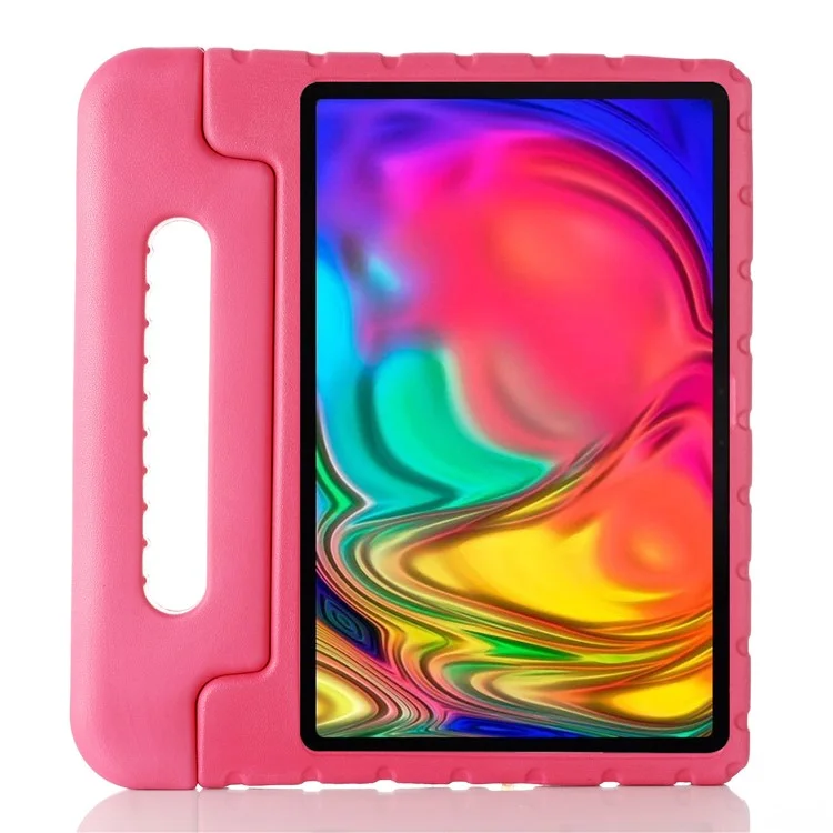 Handle Kickstand EVA Protetive Tablet Case Tampa Para Lenovo Tab P11/P11 5G - Rosa