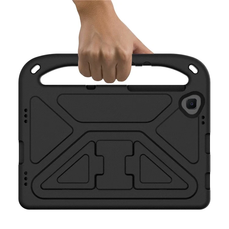 Case de Tableta EVA de Agarre Manual Con Soporte Plegable de Doble Ángulo Para Lenovo Tab M10 HD Gen 2/Tab M10 Plus TB-X606 - Negro