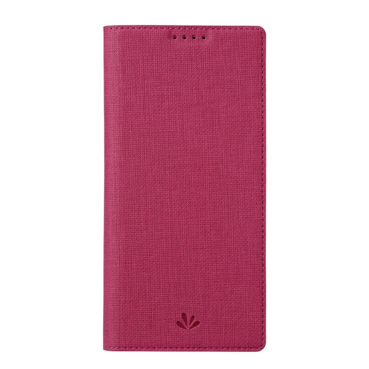 Vili DMX Series PU Leather Magnet Auto Closing Design Cover Shell Con Soporte Para Tarjetas Para Motorola Moto G50 5G - Rosa