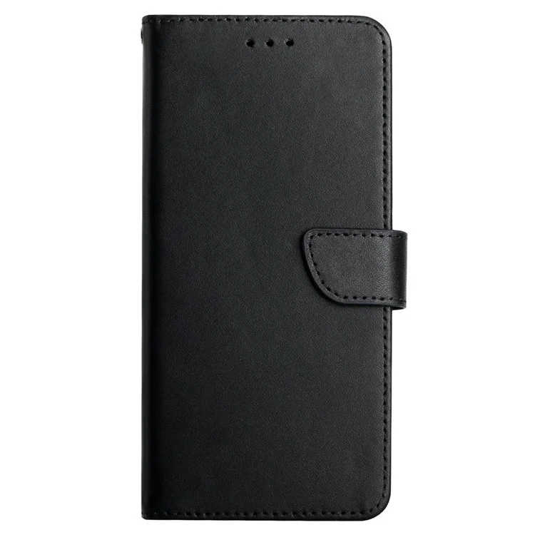 Nappa Textura De Cuero Genuino Anti-gota Protección De La Cartera De La Cartera De La Cartera Para Motorola Edge 20 Lite - Negro
