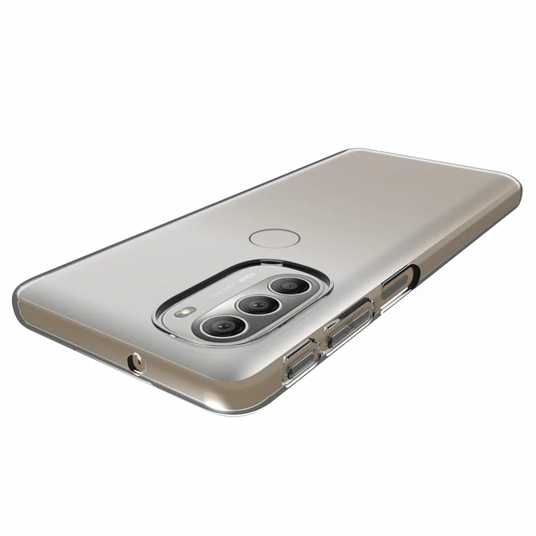 10 Stück / Packung HD Klare Innen Anti-Wasserflecken Weiche TPU Stoßfeste Schutzhülle für Motorola Moto G51 5G