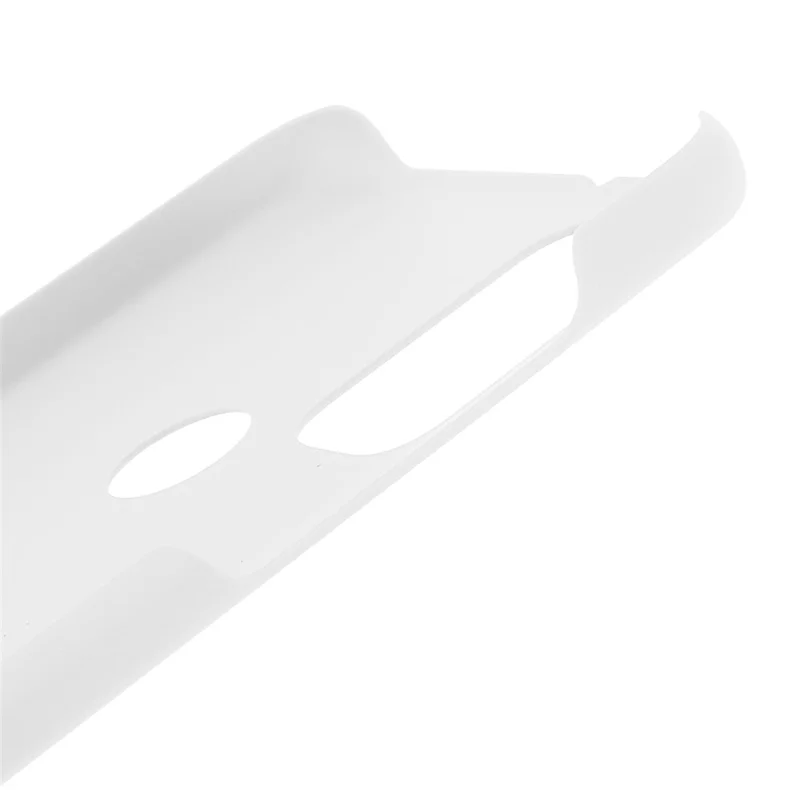 Phone Protection Covering Rubberized Hard PC Anti-Scratch Protective Phone Case for Motorola G Pure - White