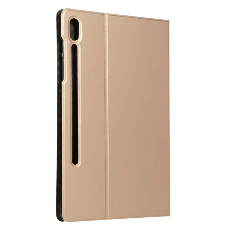 Schocksicheres PU Leder Schockdes Folio Stand Tablet Hülle Deckschutzschutz Für Lenovo Tab P12 Pro - Gold