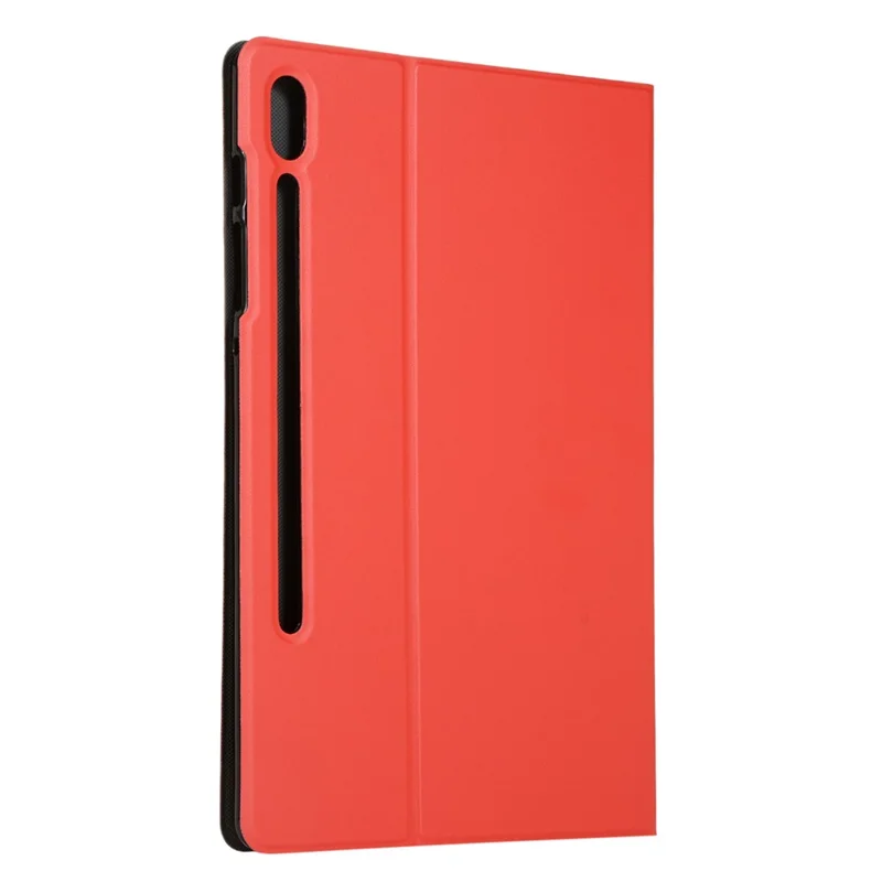 Shockproof PU Leather Shockproof Folio Stand Tablet Case Cover Protector for Lenovo Tab P12 Pro - Red