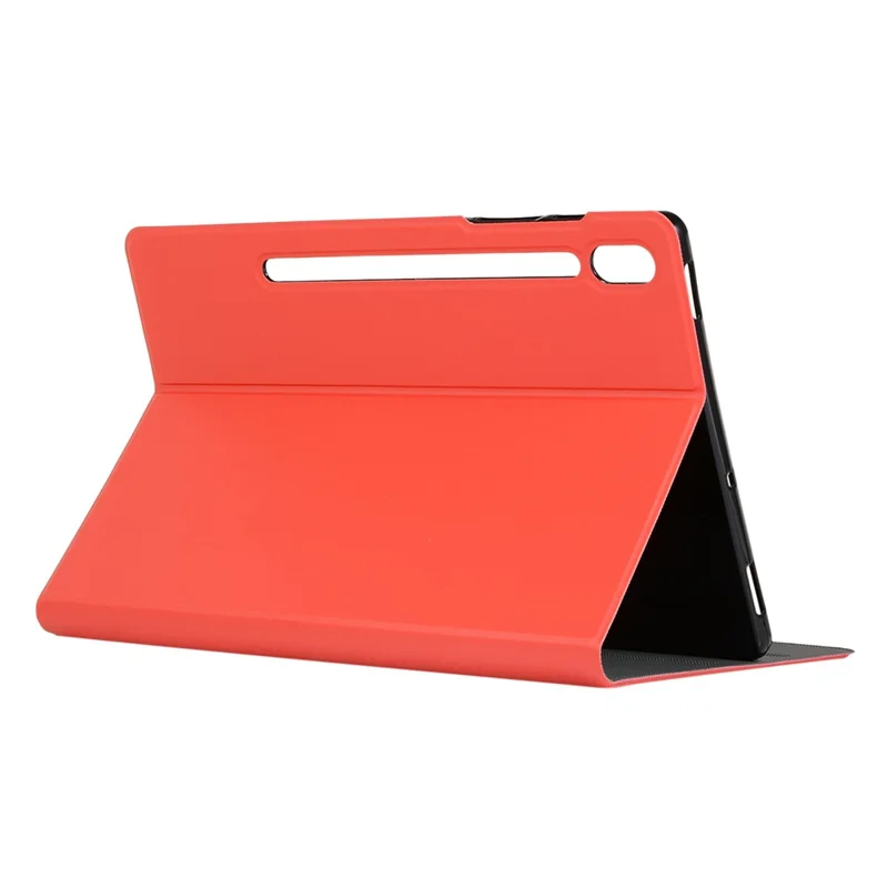 Shockproof PU Leather Shockproof Folio Stand Tablet Case Cover Protector for Lenovo Tab P12 Pro - Red