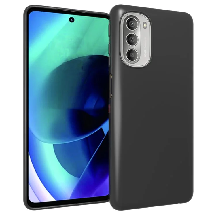 10 Teile / Paket Matte Oberflächenhülle Flexible TPU Schutzabdeckung Für Motorola Moto G51 5G