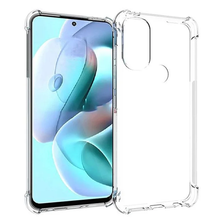 Drop Protection Reinforced Corners Clear Soft TPU Anti-Slip Phone Case for Motorola Moto G71 5G