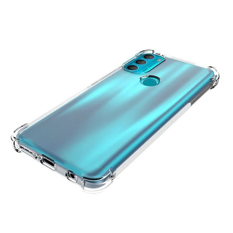 Drop Protection Reinforced Corners Clear Soft TPU Anti-Slip Phone Case for Motorola Moto G71 5G