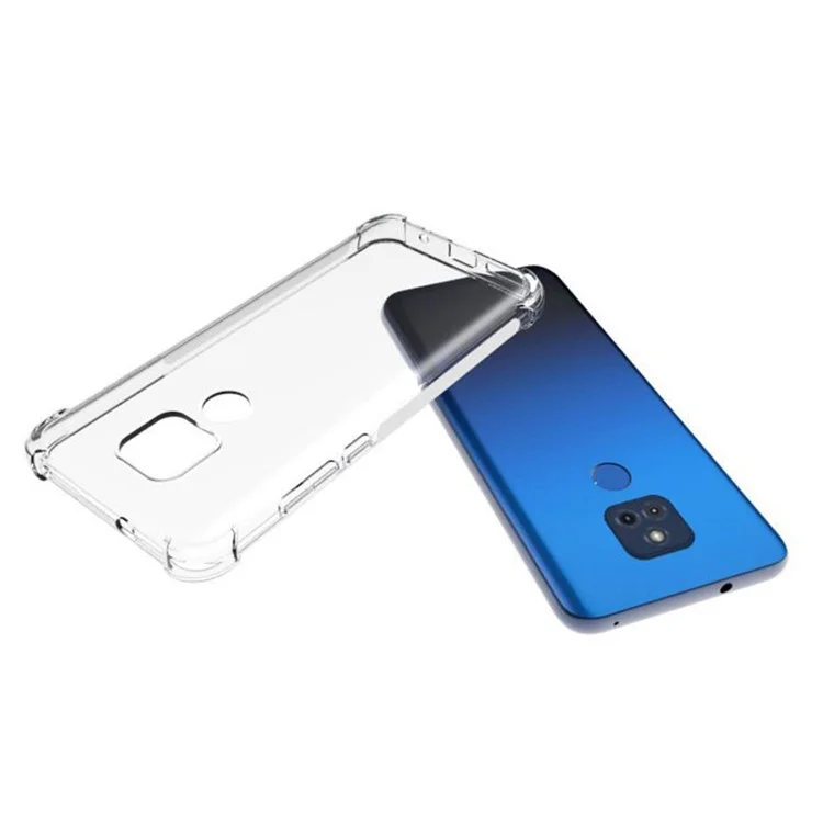 Crystal Clear Design Flow-probar Celebe Cell Case Para Motorola Moto G Play (2021)