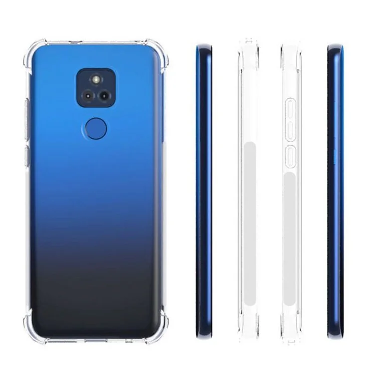 Crystal Clear Design Flow-probar Celebe Cell Case Para Motorola Moto G Play (2021)