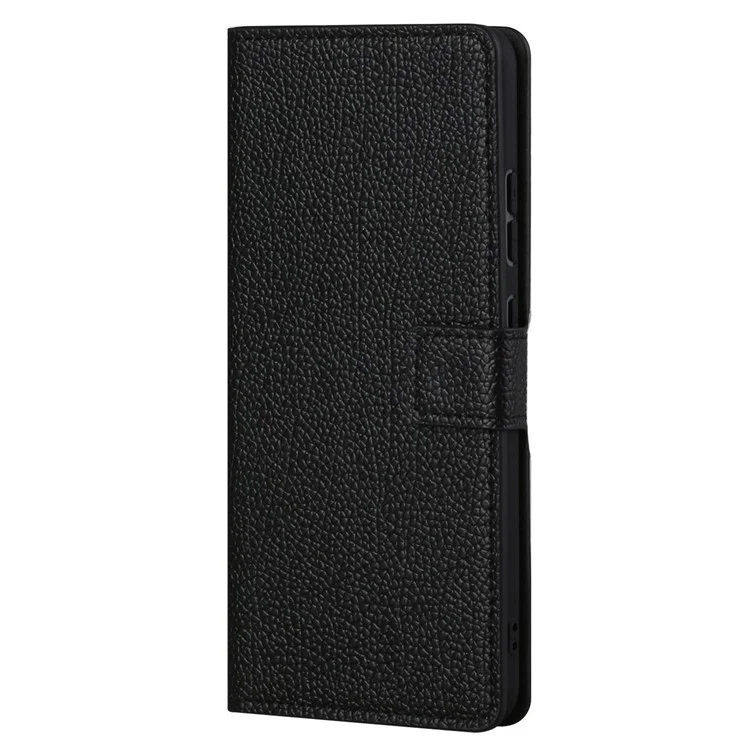 Per Motorola Moto G31 / G41 Smartphone Case Litchi Texture Leather Wallet Stand Case Magnetic Clasp Cell Phone Cover