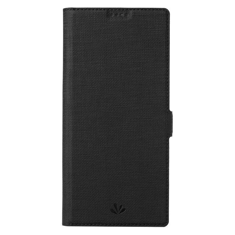 VILI K Series Anti-drop protection Double Magnetic Clasps Closure Stand Wallet Leather Phone Case Shell for Motorola Moto G200 5G - Black