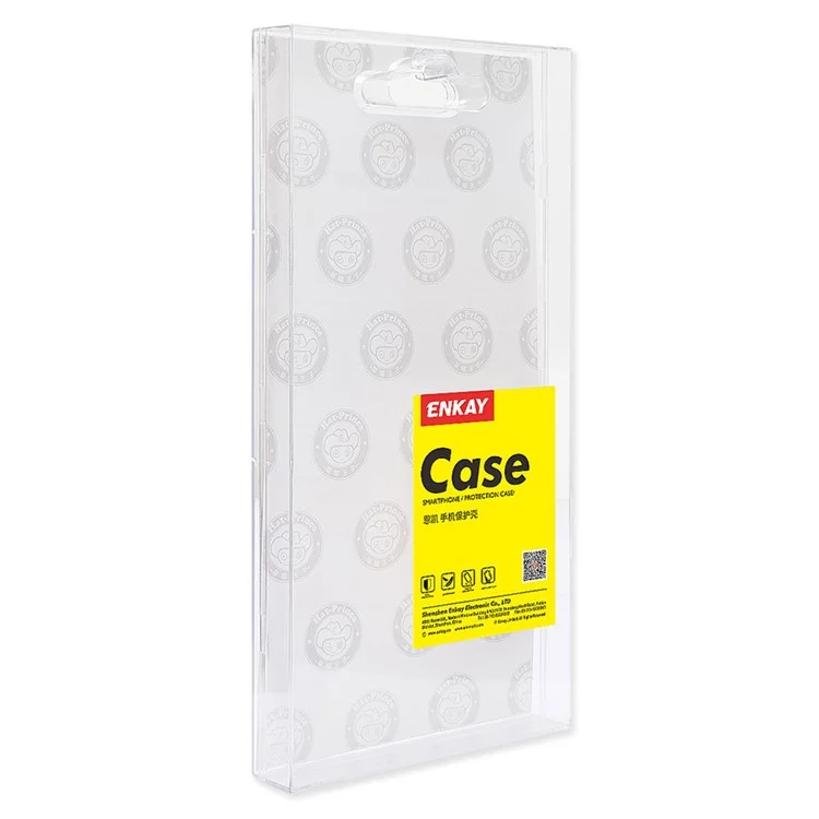 ENKAY HAT PRINCE Protezione laterale antiscivolo Angoli rinforzati Custodia per telefono per Motorola Moto E20/E30/E40 Protezione da caduta Copertura TPU