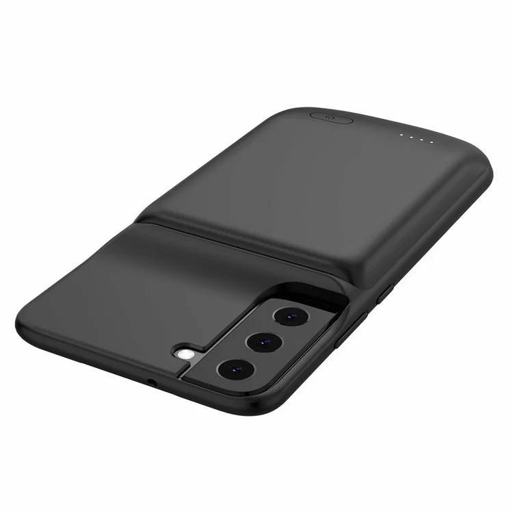 ZHX-208 4800mah Tampa de Bateria Recarregável Caixa de Carregamento de Borda TPU Para Samsung Galaxy S22+ 5G