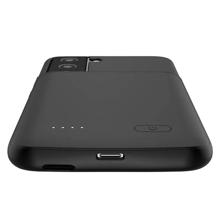 ZHX-208 4700mah Caixa de Carregamento de Tampa de Bateria Recarregável Com Borda de TPU Suave Para Samsung Galaxy S22 5G