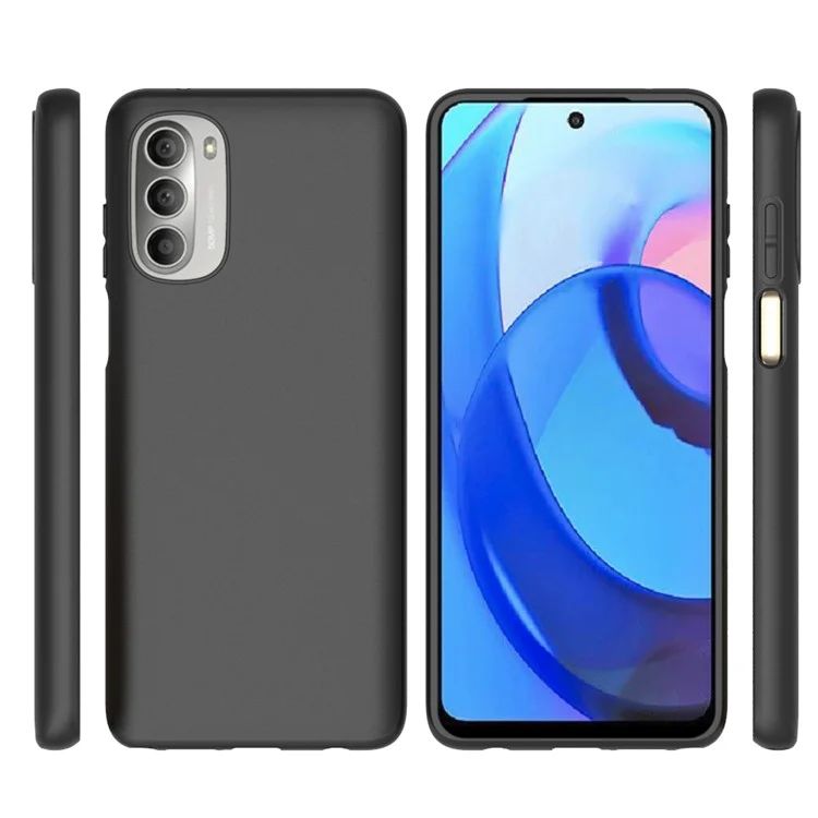 10Pcs/Pack Matte Finish TPU Phone Case for Motorola Moto G Stylus 4G (2022), Scratch-resistant Protective Cover