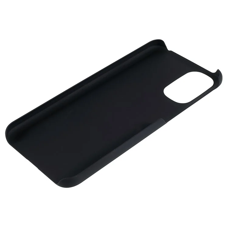 Para Motorola Moto G31/G41 Anti-queda Acabamento Envernizado Capa Dura de PC para Celular Protetor de Carcaça - Preto